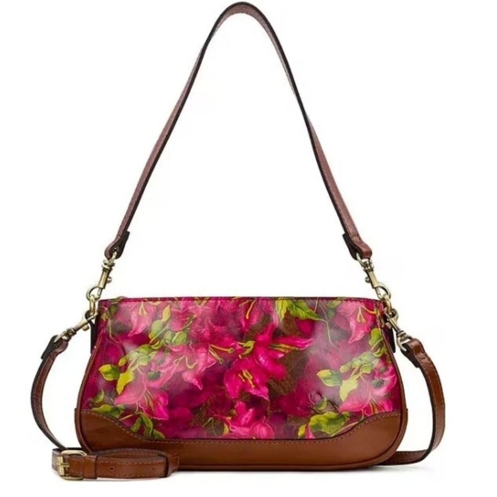 Patricia Nash B Along The Coast Nova Leather Crossbody Bag
